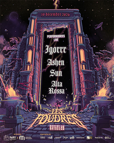 Les Foudres #2 (édition 2026) - Igorrr - Ashen - Sun - Alta Rossa